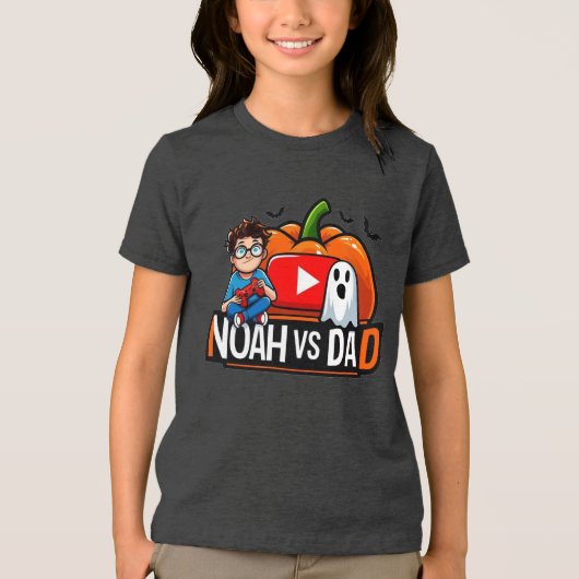 Noah vs Dad Kinder T-shirt (Voorkant)