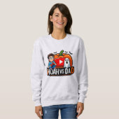 Noah vs Dad Vrouwen Sweatshirt (Voorkant volledig)