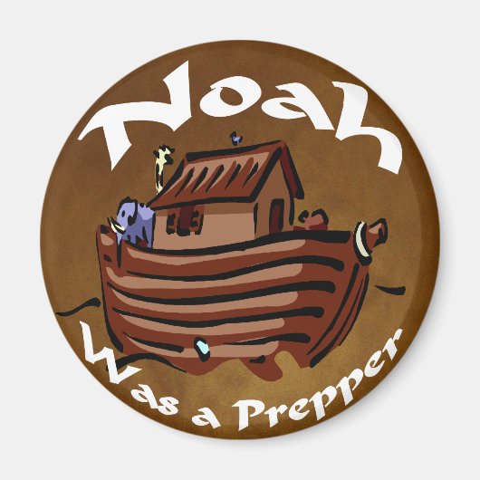Noah was een voorbereider magneet (Voorkant)