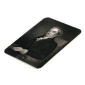 Noah Webster (1758-1843), gegraveerd door Frederic Magneet (Linkerzijde)