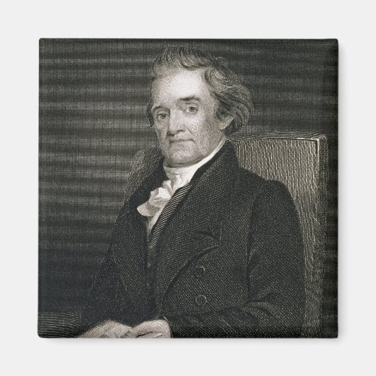 Noah Webster (1758-1843), gegraveerd door Frederic Magneet (Voorkant)