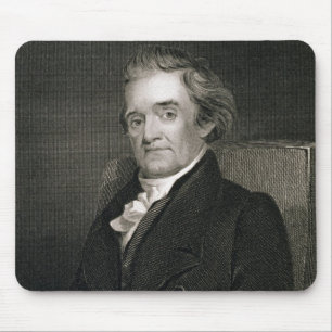 Noah Webster (1758-1843), gegraveerd door Frederic Muismat