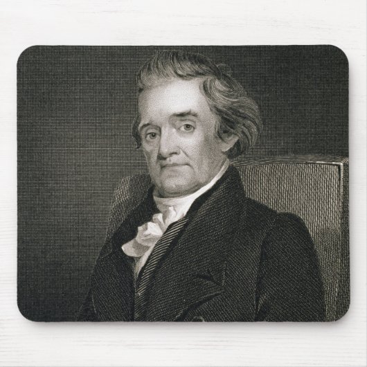 Noah Webster (1758-1843), gegraveerd door Frederic Muismat (Voorkant)