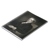 Noah Webster (1758-1843), gegraveerd door Frederic Notitieboek (Linkerzijde)