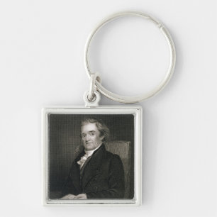 Noah Webster (1758-1843), gegraveerd door Frederic Sleutelhanger