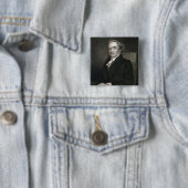 Noah Webster (1758-1843), gegraveerd door Frederic Vierkante Button 5,1 Cm (In situ)