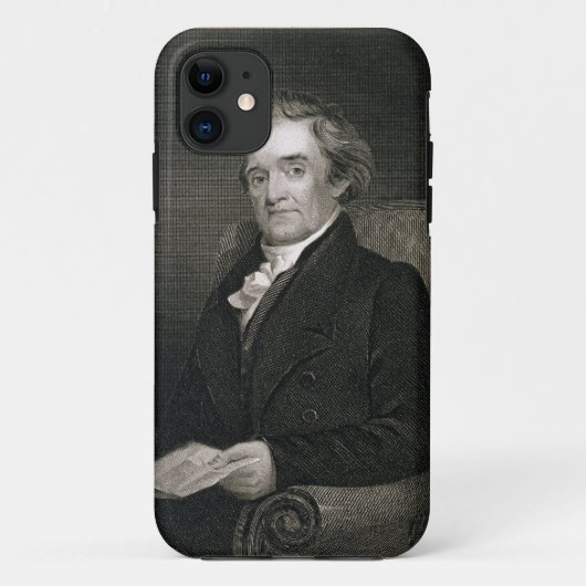 Noah Webster (1758-1843) gegraveerd door Frederick Case-Mate iPhone Case (Achterkant)