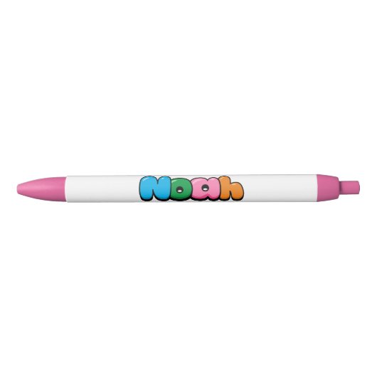 Noah Zwarte Inkt Pen (Voorkant)