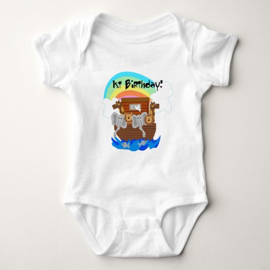 Noah's Ark 1st Birthday Tshirts en Gifts (Voorkant)