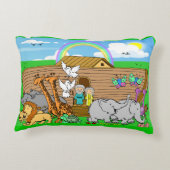 Noah's Ark Accent Kussen (Achterkant)