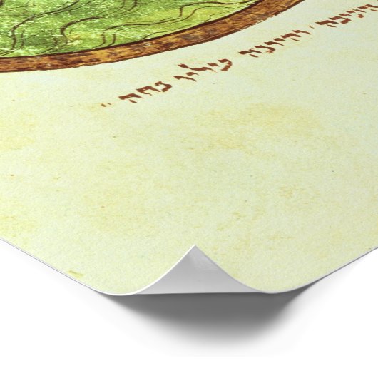 Noah's Ark, Adam en Eva Poster (Hoek)