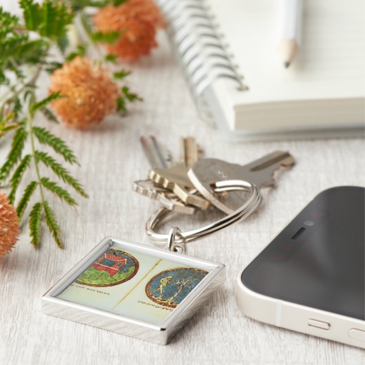 Noah's Ark, Adam en Eva Sleutelhanger (Zijkant)