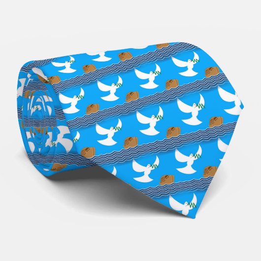 Noah's Ark and Dove Stropdas (Opgerold)