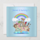 Noahs ark animal call BLUE 2 Kaart (Voorkant)