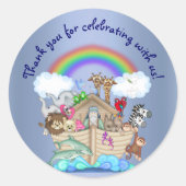 NOAHS ARK ANIMAL ZOO STICKER (Voorkant)