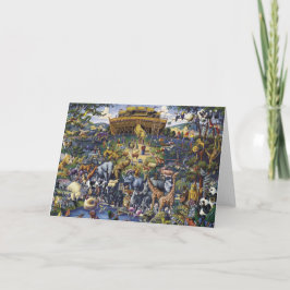 Noahs Ark Animals Kaart