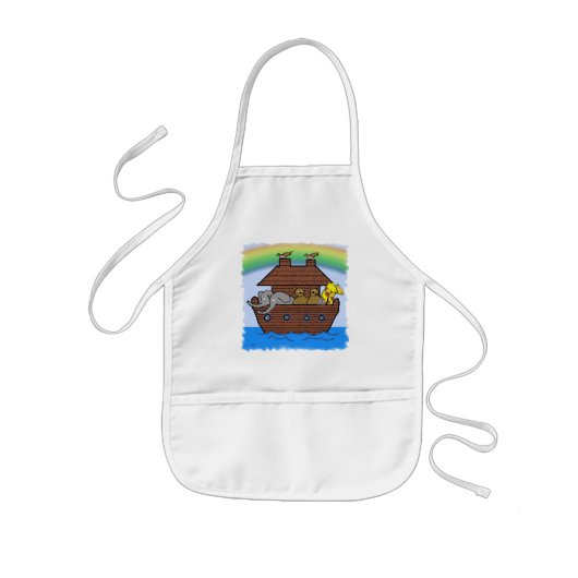 Noah's Ark - Apron Kinder Schort (Voorkant)