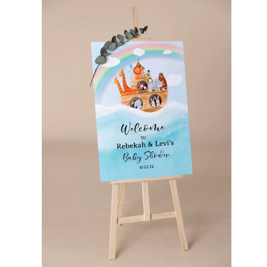 Noah's Ark Arc Welkomstbord Poster