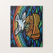 Noah's Ark Art Cool Historische Foto's Trav Legpuzzel (Verticaal)