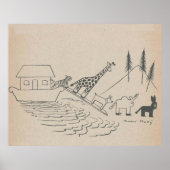 Noah's Ark Art Print (Voorkant)