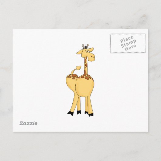 Noahs Ark Baby Aankondiging postkaarten (Achterkant)