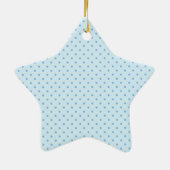  Noah's Ark Baby Baptism, Boy Blue Keramisch Ornament (Achterkant)