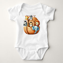 Noah's Ark Baby Bodysuit