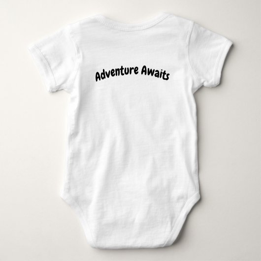 Noah's Ark Baby Bodysuit (Achterkant)