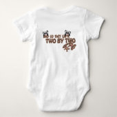 Noah's Ark Baby Jersey Bodysuit (Achterkant)