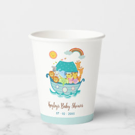 Noahs Ark Baby shower Doop 1e Verjaardag Papieren Bekers