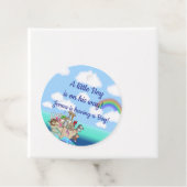 Noah's Ark Baby shower Favoriet Bedankjes Labels (In situ)