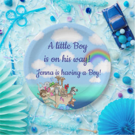 Noah's Ark Baby shower Favoriet Papieren Bordje