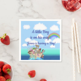 Noah's Ark Baby shower Favoriet Servet