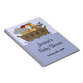 Noah's Ark Baby shower Guest Book Notitieboek (Rechterzijde)