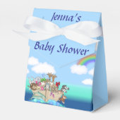 Noahs Ark Baby shower gunstbox Bedankdoosjes (Voorkant Zijde)