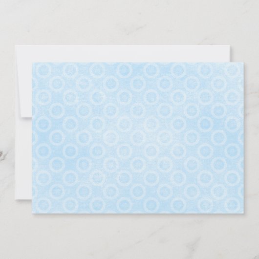 Noah's Ark Baby shower Uitnodiging (Achterkant)