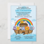 Noah's Ark Baby shower Uitnodiging (Voorkant)