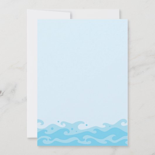 Noah's Ark Baby shower Uitnodiging (Achterkant)