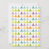 Noah's Ark Baby shower Uitnodiging (Achterkant)