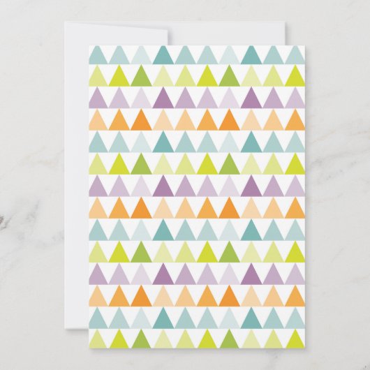 Noah's Ark Baby shower Uitnodiging (Achterkant)