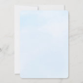 Noah's Ark Baby shower Uitnodiging (Achterkant)