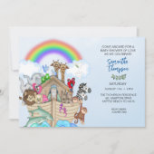 Noah's Ark Baby shower Uitnodiging (Voorkant)