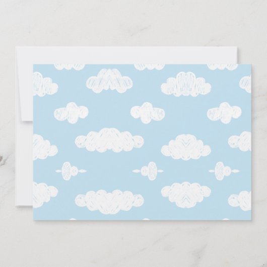 Noah's Ark Baby shower Uitnodiging (Achterkant)