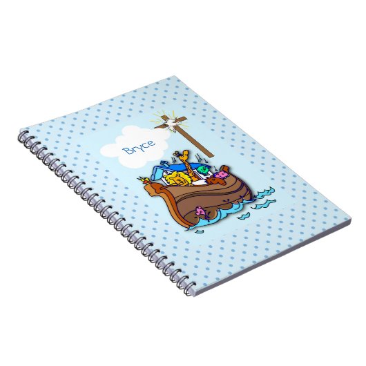 Noah's Ark Baptism, Boy Blue Notitieboek (Rechterzijde)