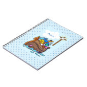 Noah's Ark Baptism, Boy Blue Notitieboek (Linkerzijde)