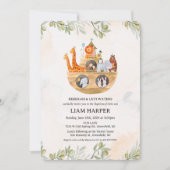 Noah's Ark Baptism uitnodiging (Voorkant)