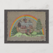 Noah's Ark Barn Briefkaart (Voorkant)