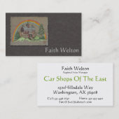 Noah's Ark Barn Visitekaartje (Voorkant / Achterkant)