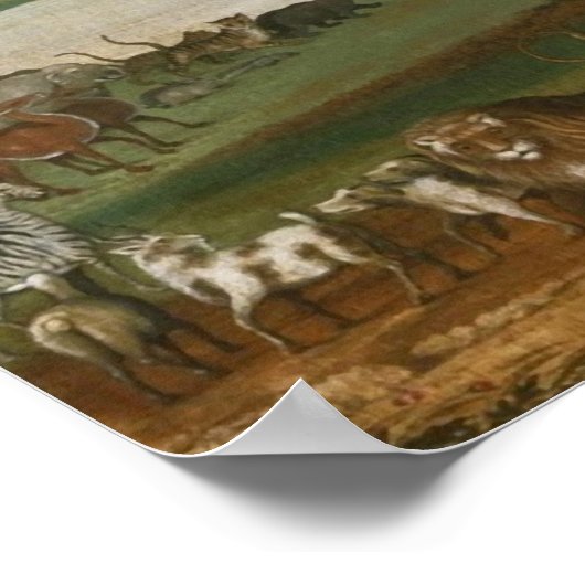 Noah's Ark Bible Scripting Standard Artwork Print (Hoek)