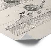Noah's Ark - Bijbelse kunst, nautisch Poster (Hoek)